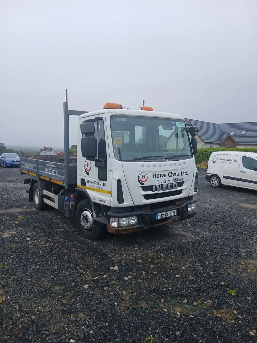 2016 Iveco 7.5 Tonne Tipper Truck, New DOE 09/27 - Image 1
