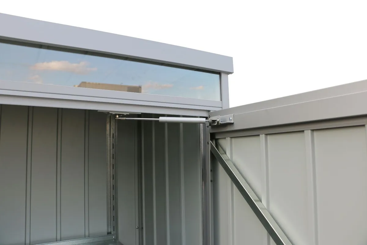 🏡 3x2 Palladium Steel Storage Cabinet – Modern - Image 2