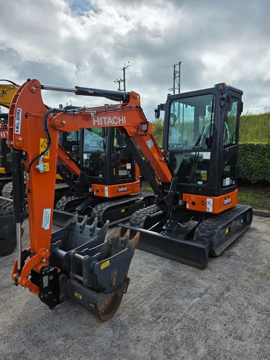 2025 Hitachi ZAXIS 26U 51hrs - Image 1