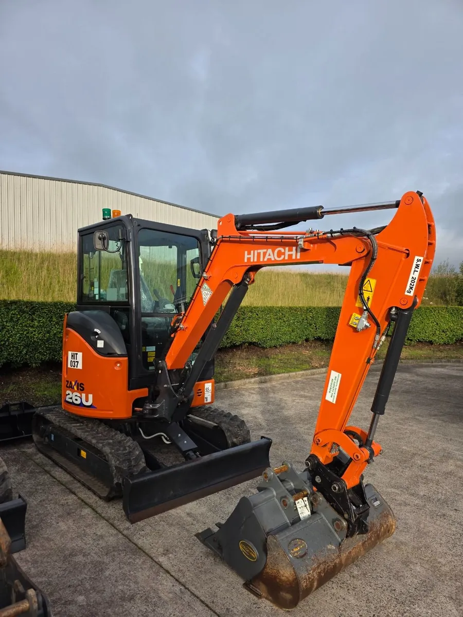 2025 Hitachi ZAXIS 26U 51hrs - Image 3