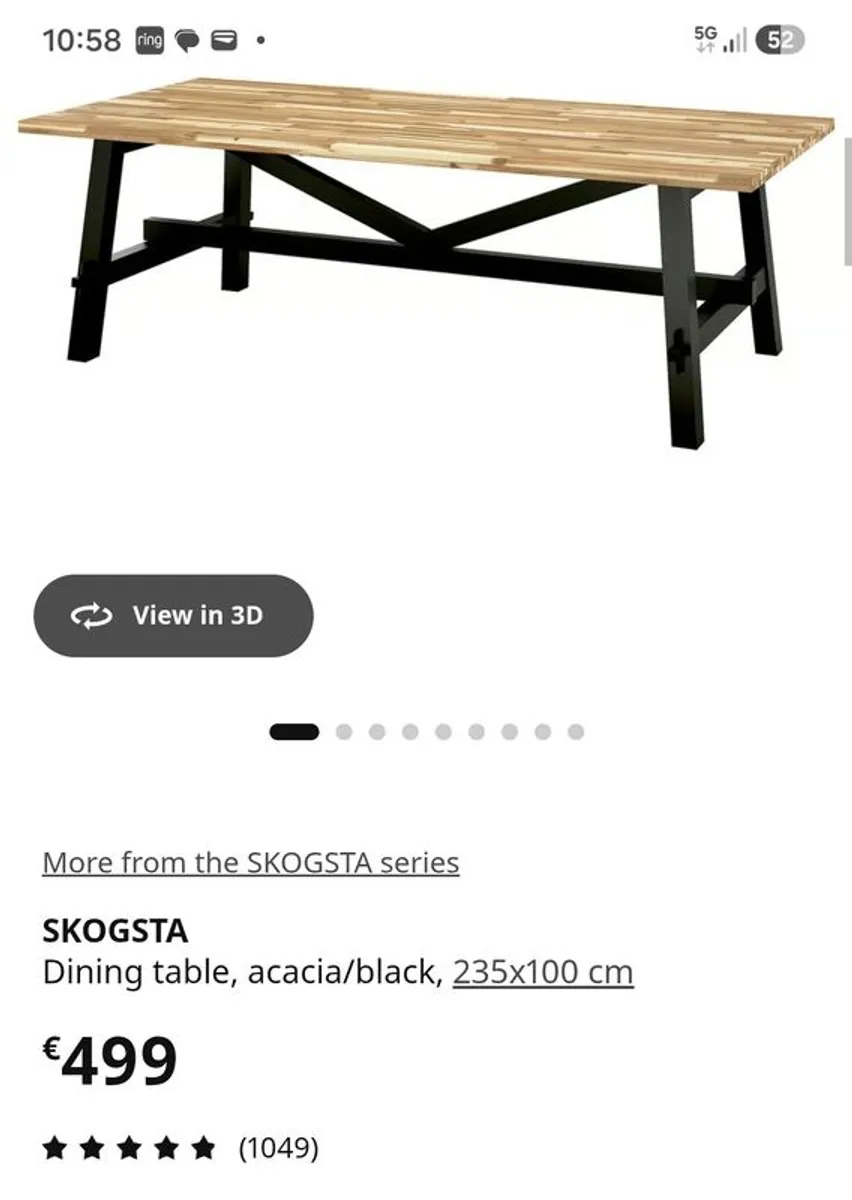 Ikea Dining Table - Image 4