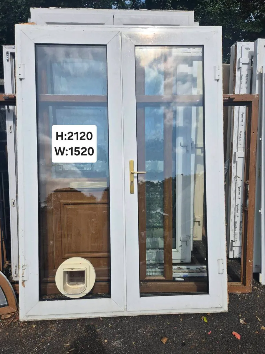 PVC FRENCH DOORS