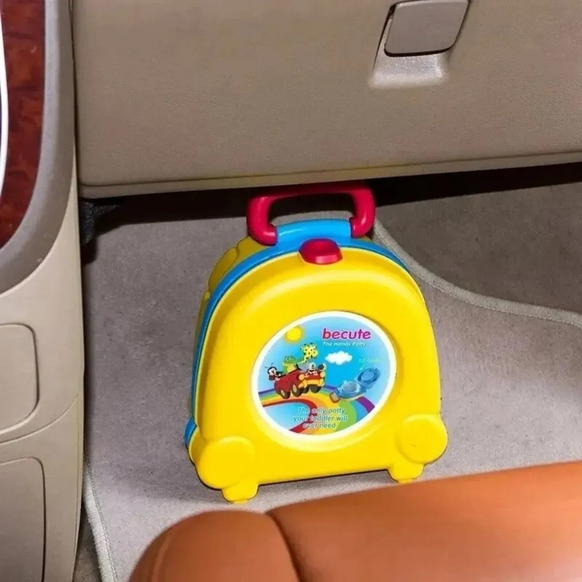 Portable Camping Toilet Bucket Kids Travel Potty - Image 3