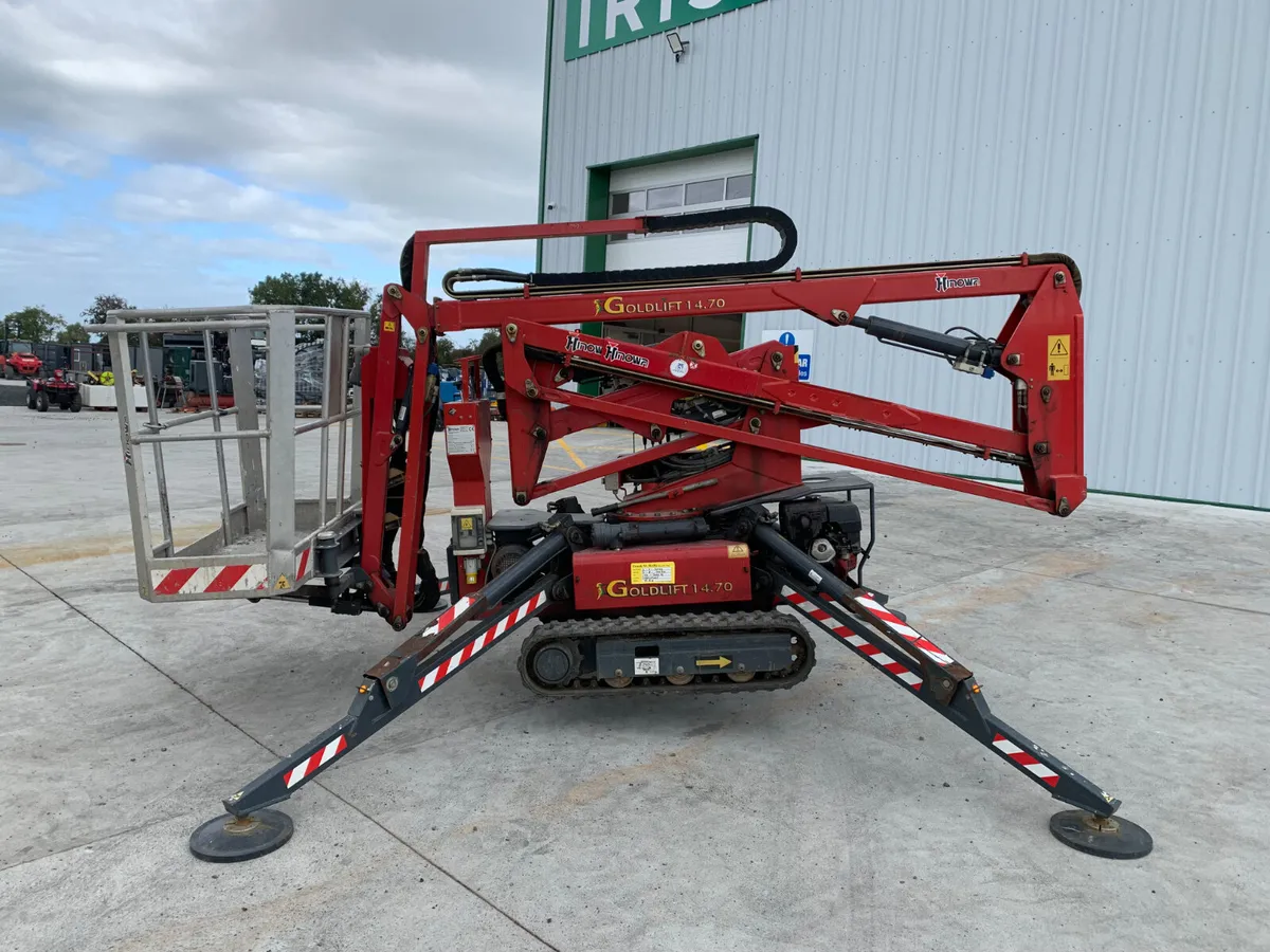 UNRESERVED 2005 HINOWA GOLD LIFT 14.70 SPIDER BOOM - Image 2