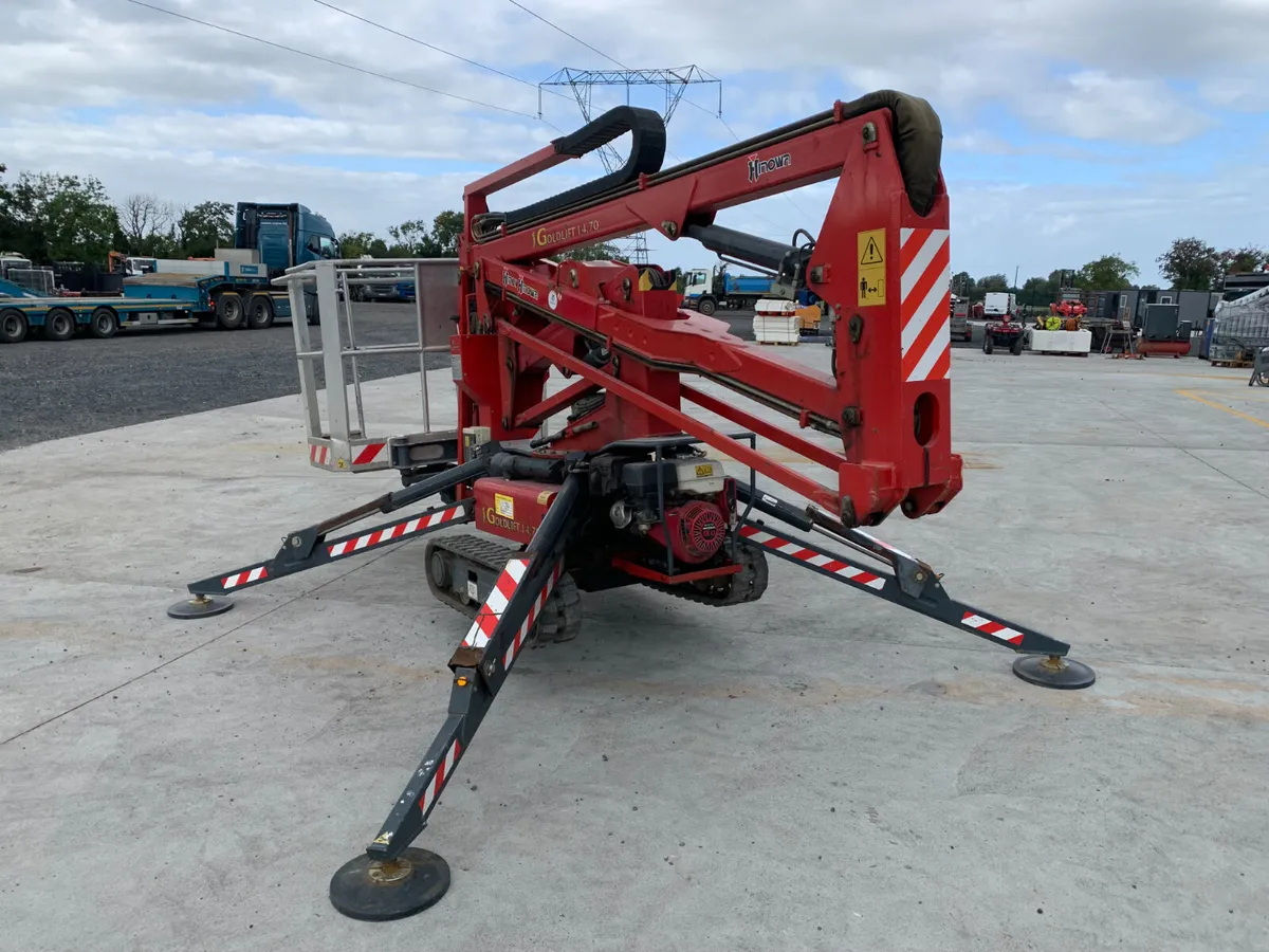 UNRESERVED 2005 HINOWA GOLD LIFT 14.70 SPIDER BOOM - Image 3