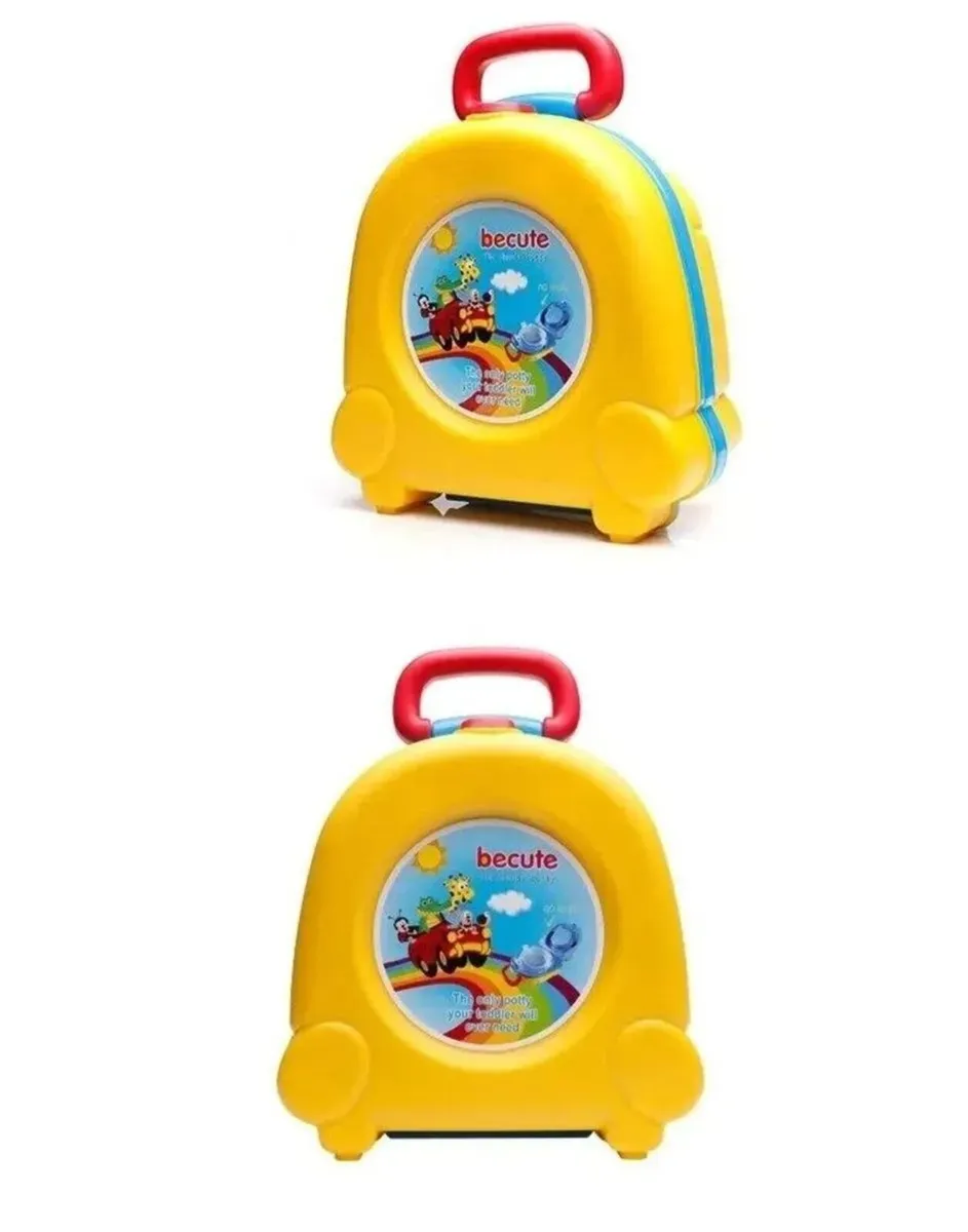 Kids Camping Toilet Bucket Portable Travel Toilet - Image 2