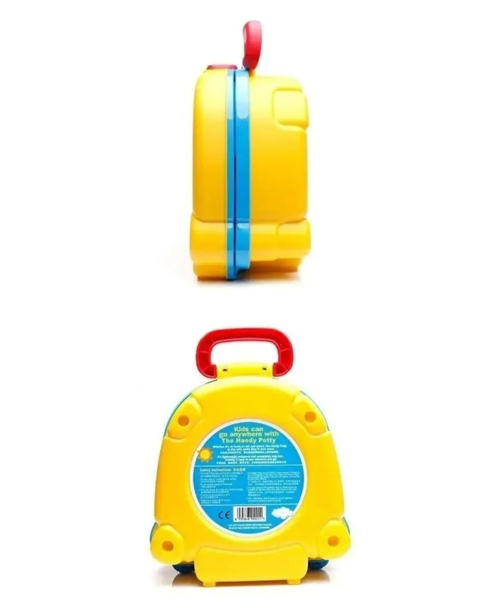 Kids Camping Toilet Bucket Portable Travel Toilet - Image 4