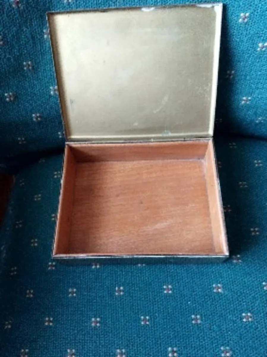 Vintage South African1936 cigar case - Image 2