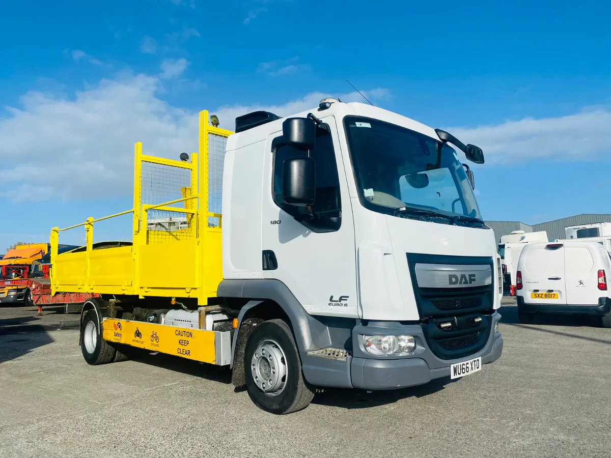 2016 Faf LF180 tipper Swing crane 90k kms - Image 1