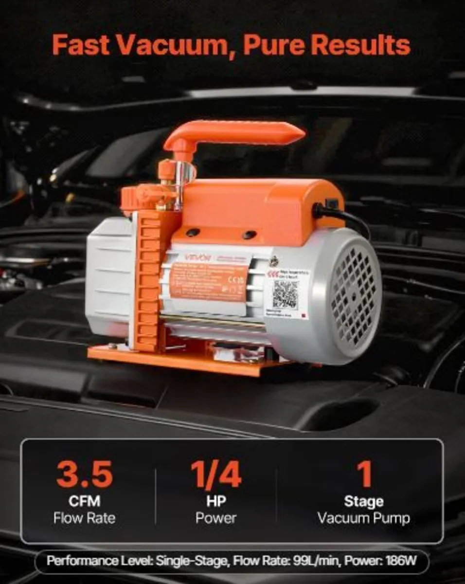 Vacuum Pump, 3.5 CFM 99 L/min - Image 3