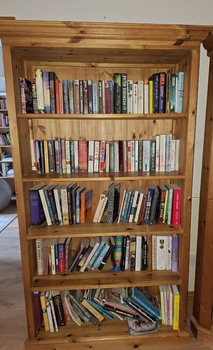 Solid Pine Bookcase