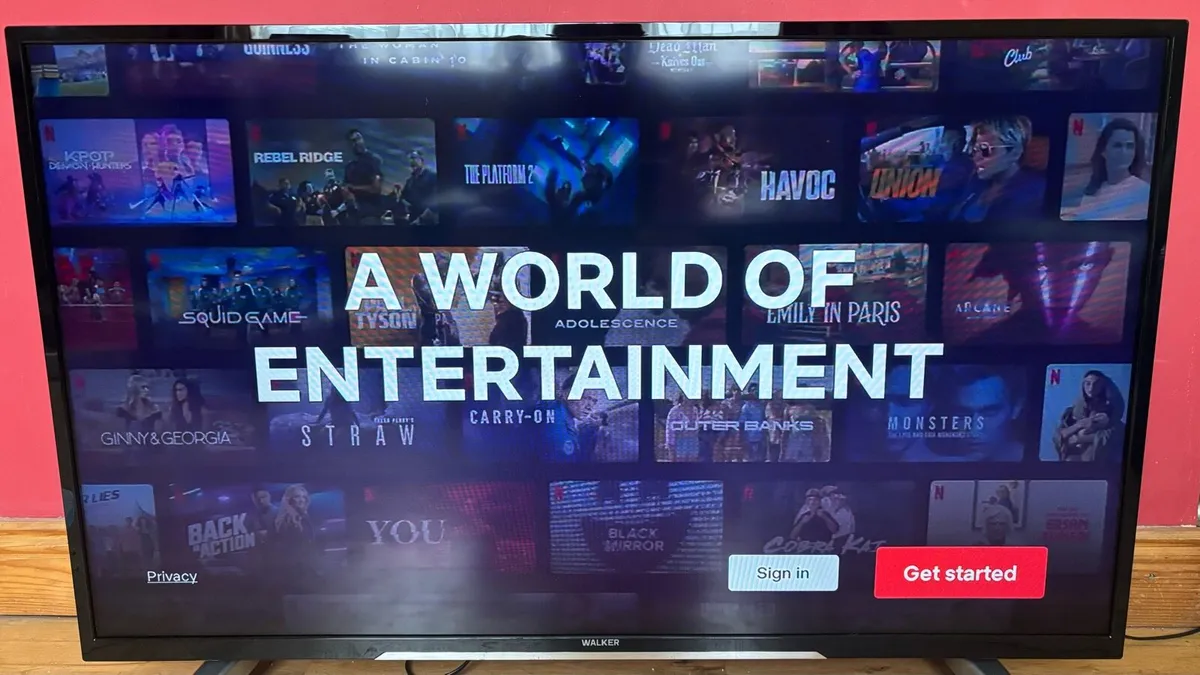 43” TV with NowTV smart stick - Image 3