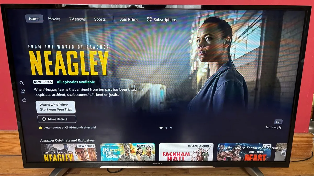 43” TV with NowTV smart stick - Image 4