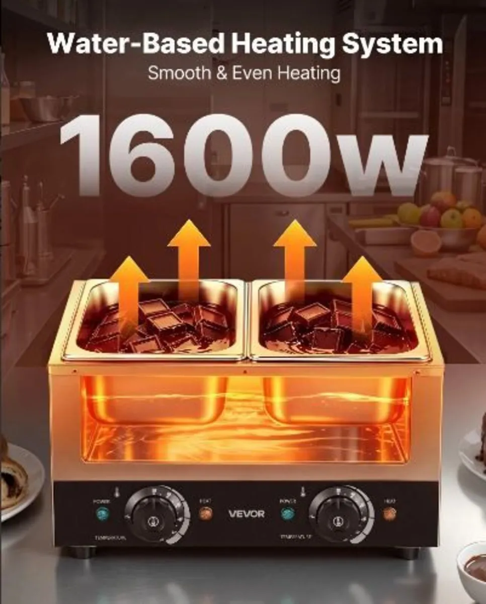 2-Temp Knob Chocolate Melting Machine - Image 2