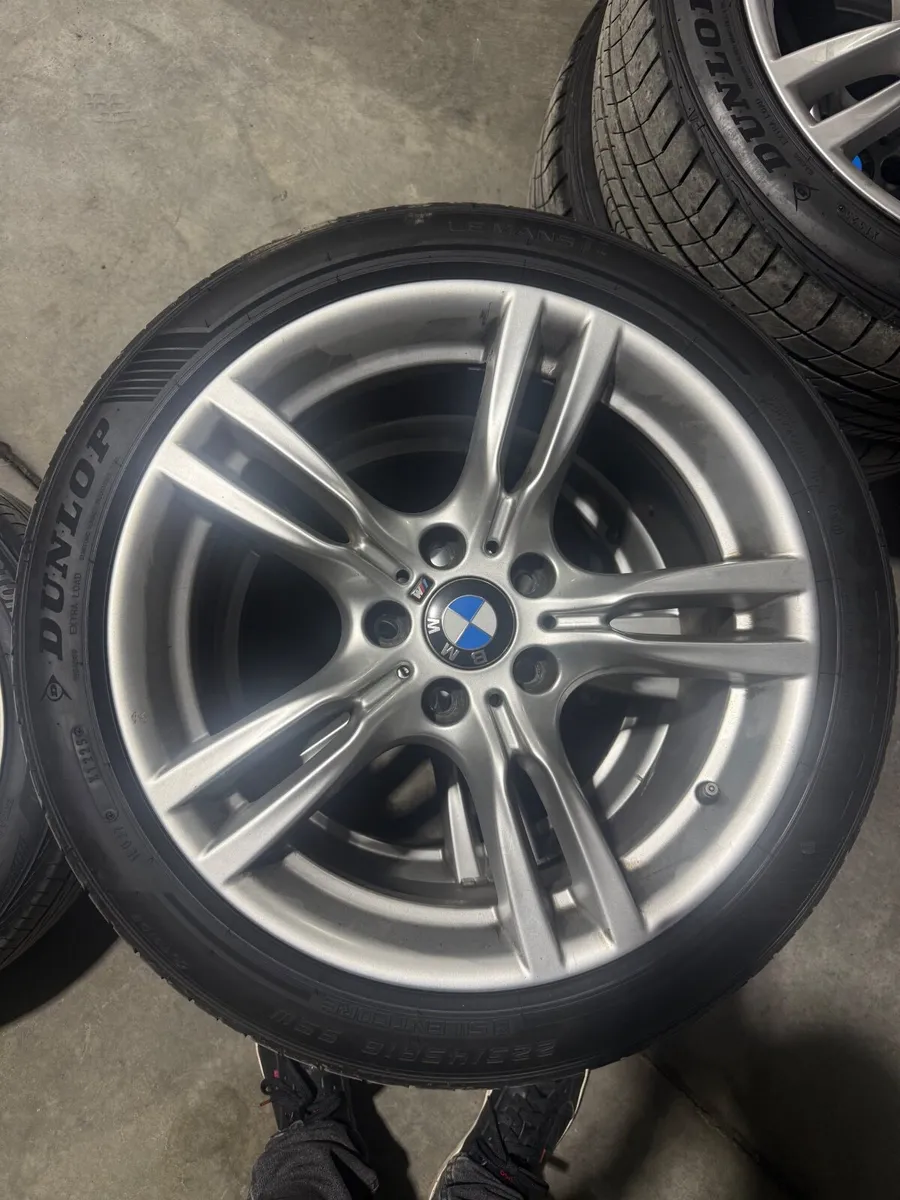 Bmw 3 series alloys and tyres f30 - Image 1