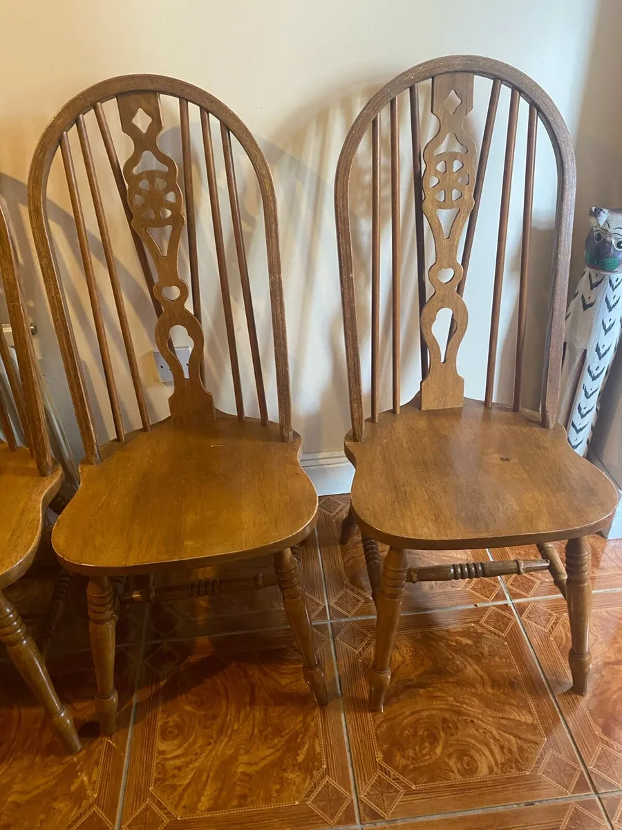 Vintage kitchen chairs - Image 4