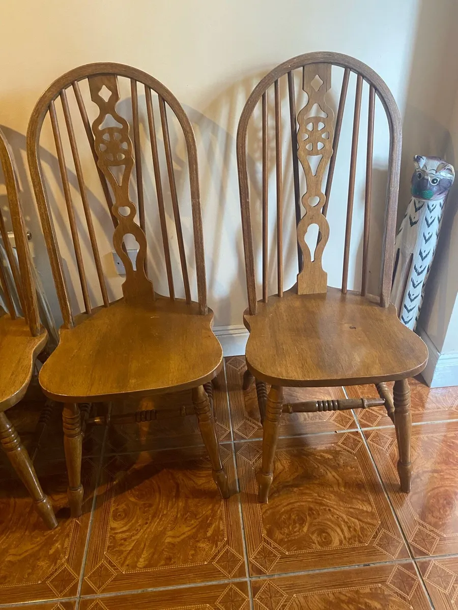 Vintage kitchen chairs - Image 3