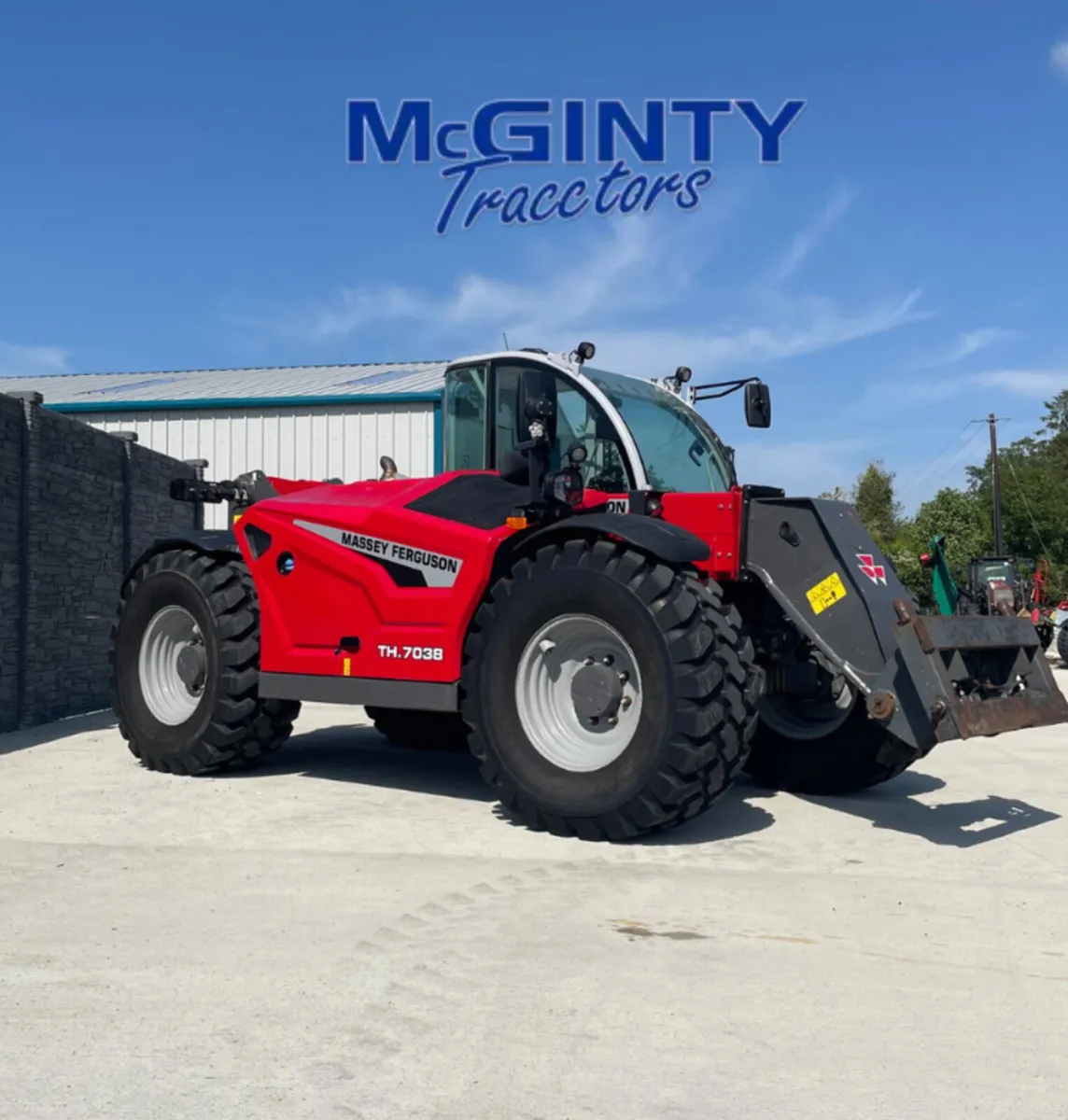 Massey Ferguson TH.7038 Telehandler - Image 2