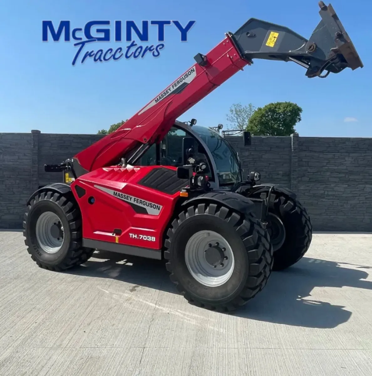 Massey Ferguson TH.7038 Telehandler - Image 1