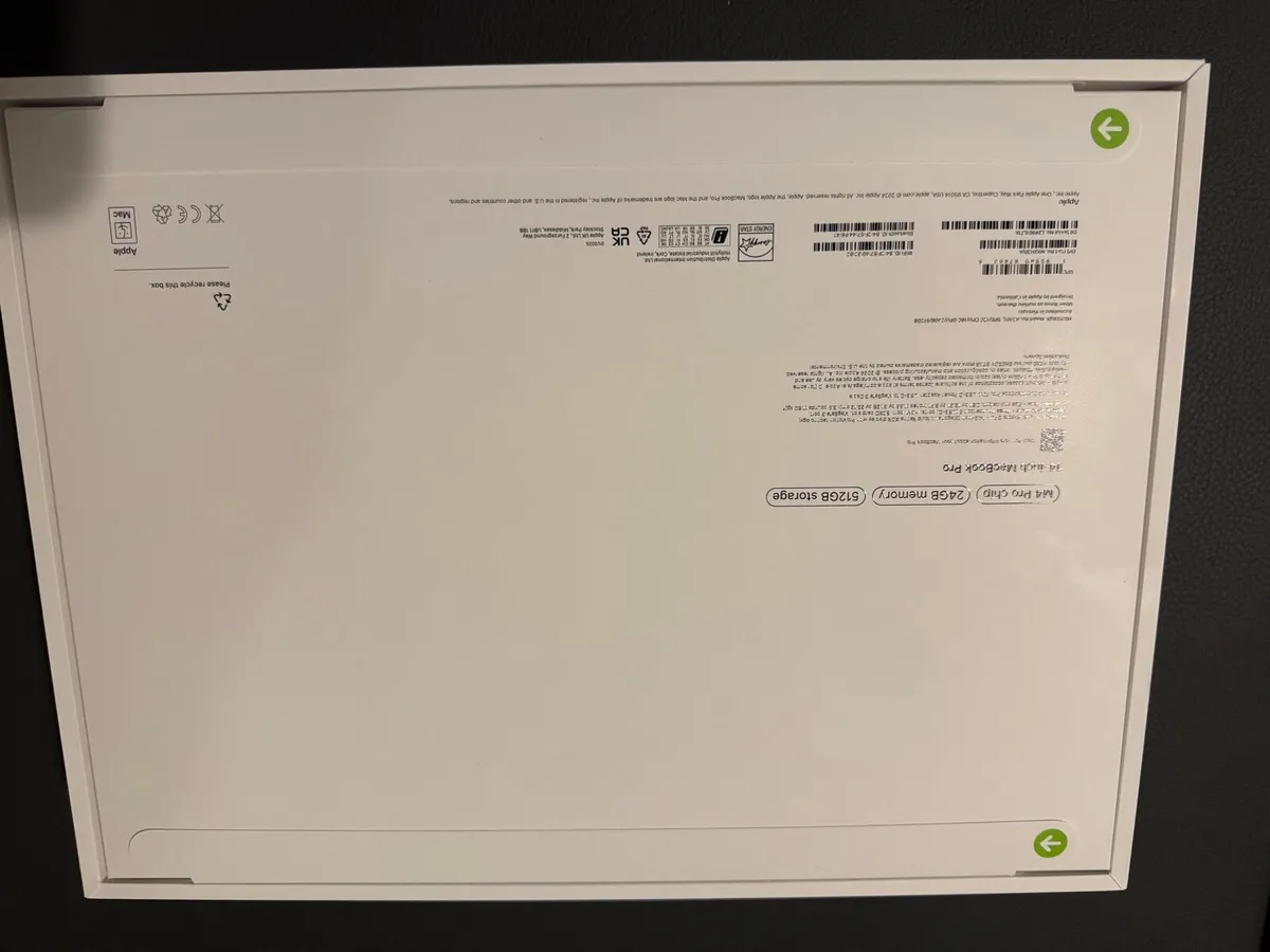 MacBook Pro 14.2 M4 Pro 24 RAM/512SSD Sealed - Image 3