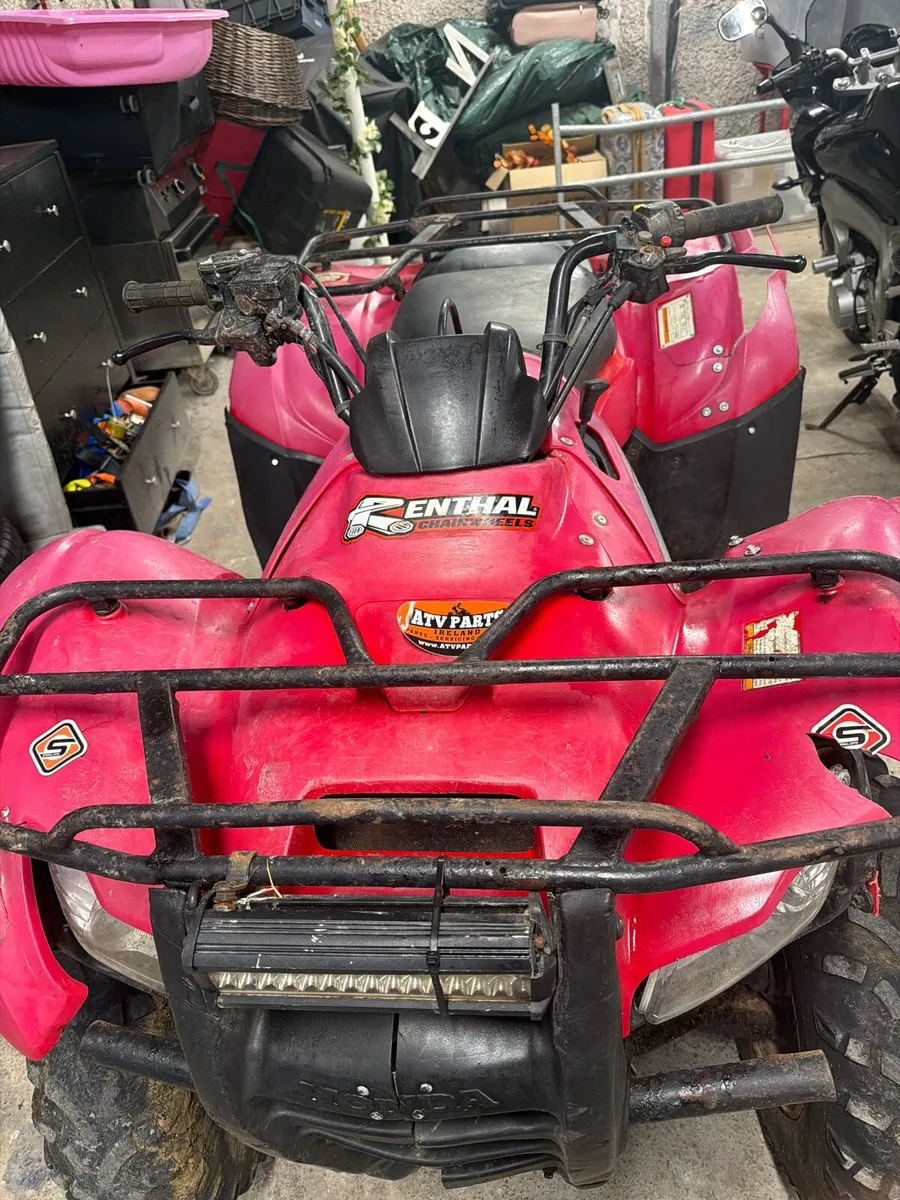 2008 Honda Trx 420 cc farm quad bike:4 wd - Image 3