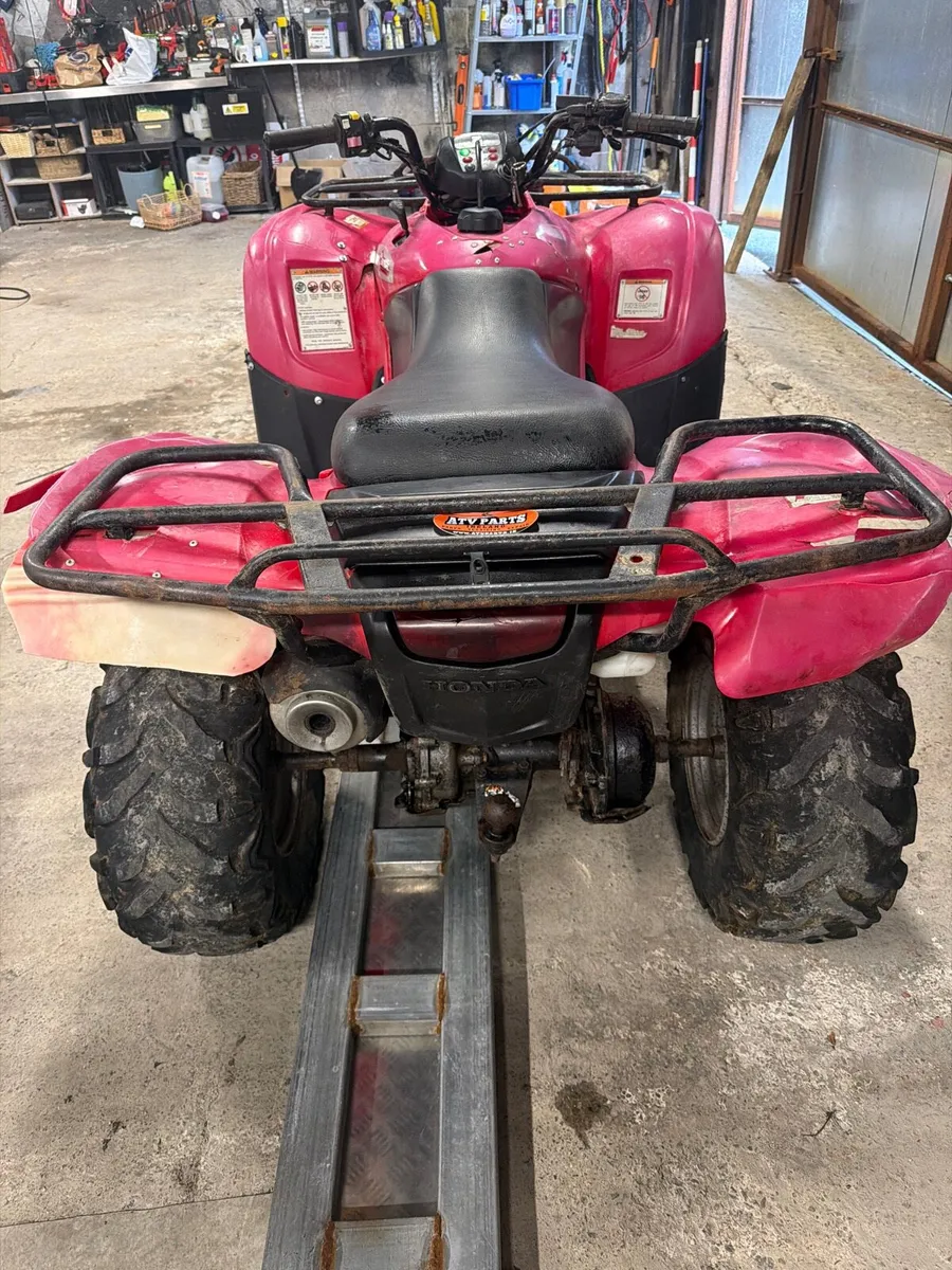 2008 Honda Trx 420 cc farm quad bike:4 wd - Image 4