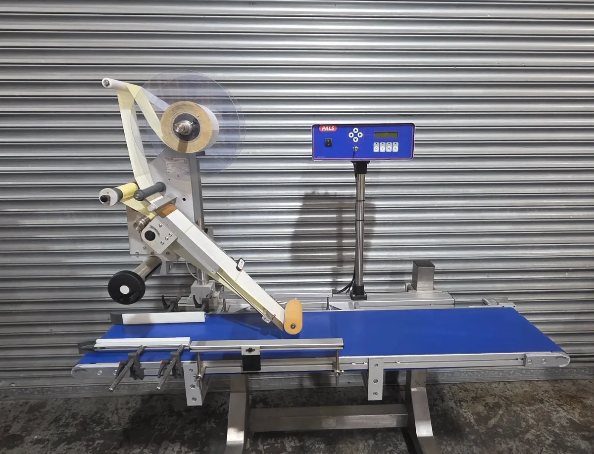 PALS Top Label Applicator and Belt Conveyor - Image 2