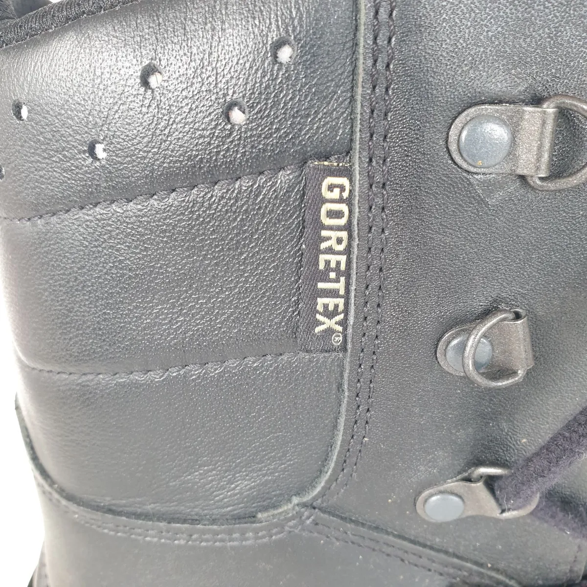 Haix Tibet goretex work boots size 10 steel toe - Image 2
