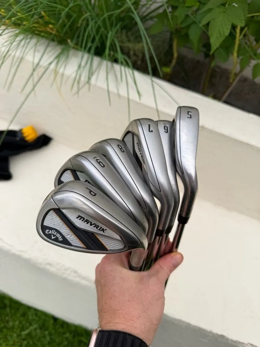 Callaway Mavrik irons - Image 1