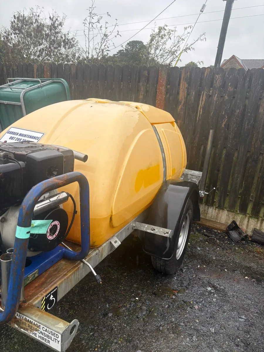 Tow behind diesel power washer - Image 2