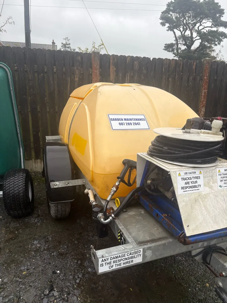 Tow behind diesel power washer - Image 4