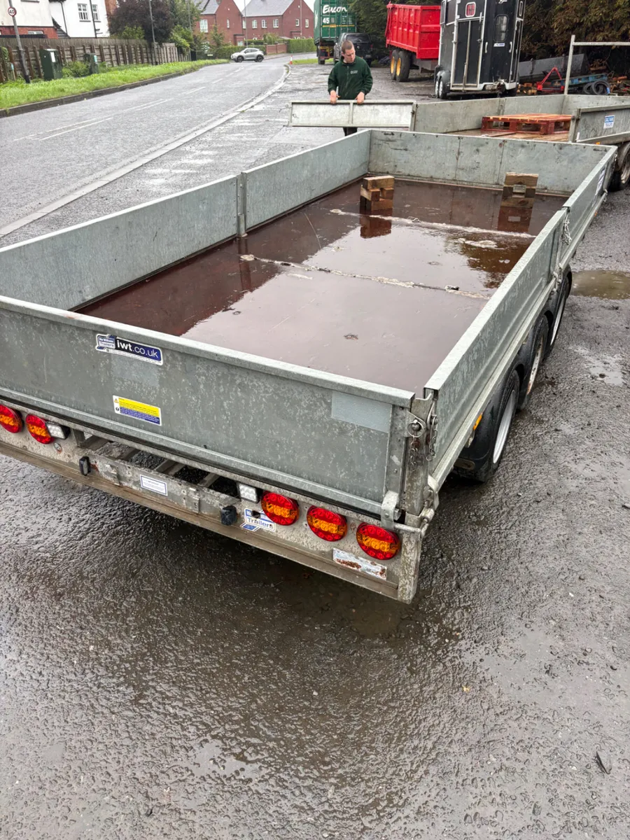 Ifor Williams 14ft dropside trailer - Image 2