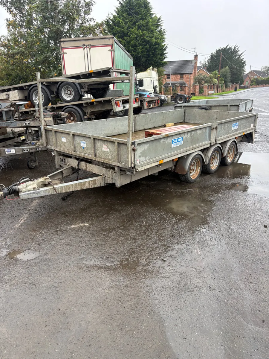 Dale Kane 14ft dropside trailer - Image 1