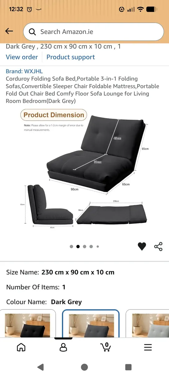 Sofa bed - Image 2