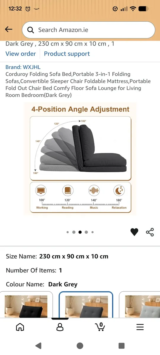 Sofa bed - Image 3