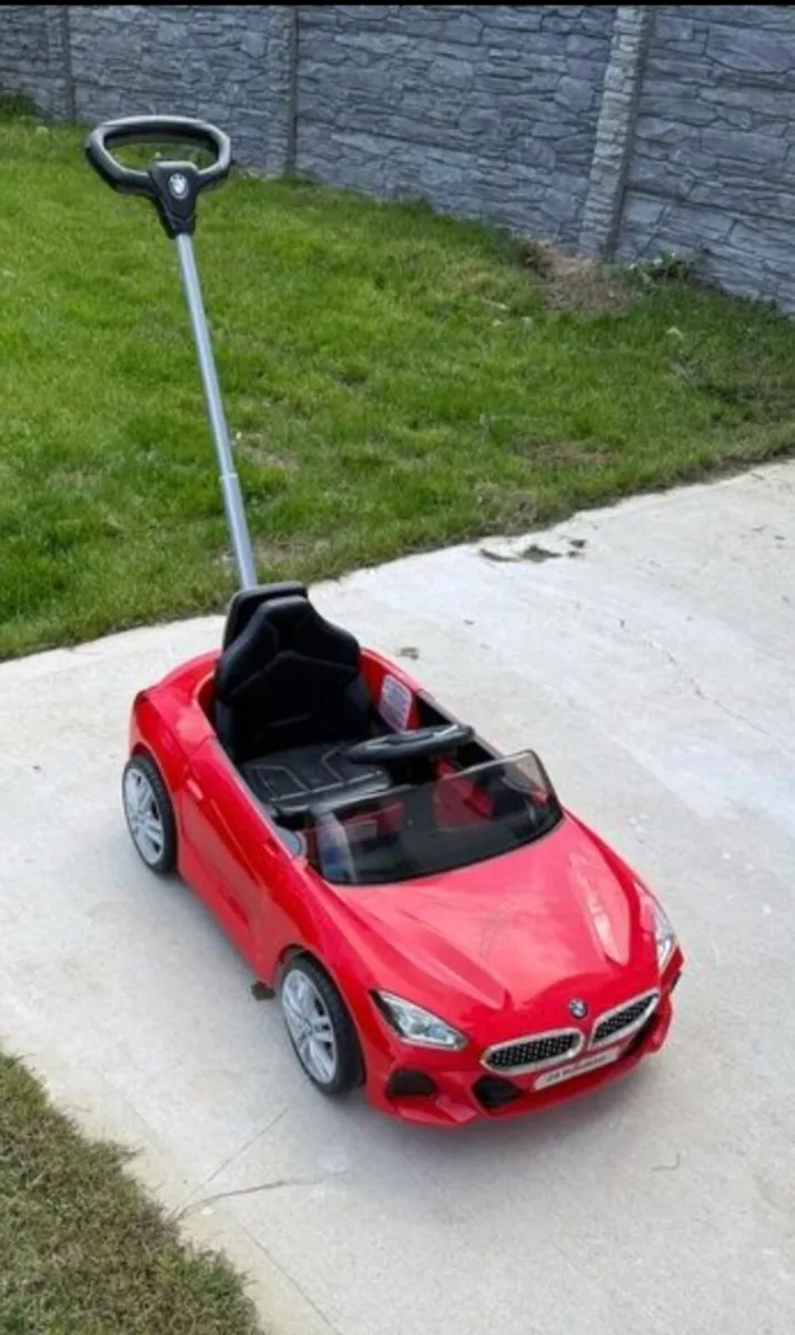 Toddler push along BMW car - Image 1