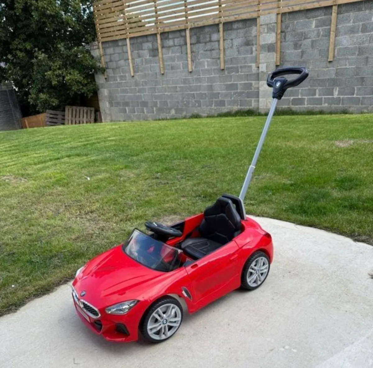 Toddler push along BMW car - Image 2
