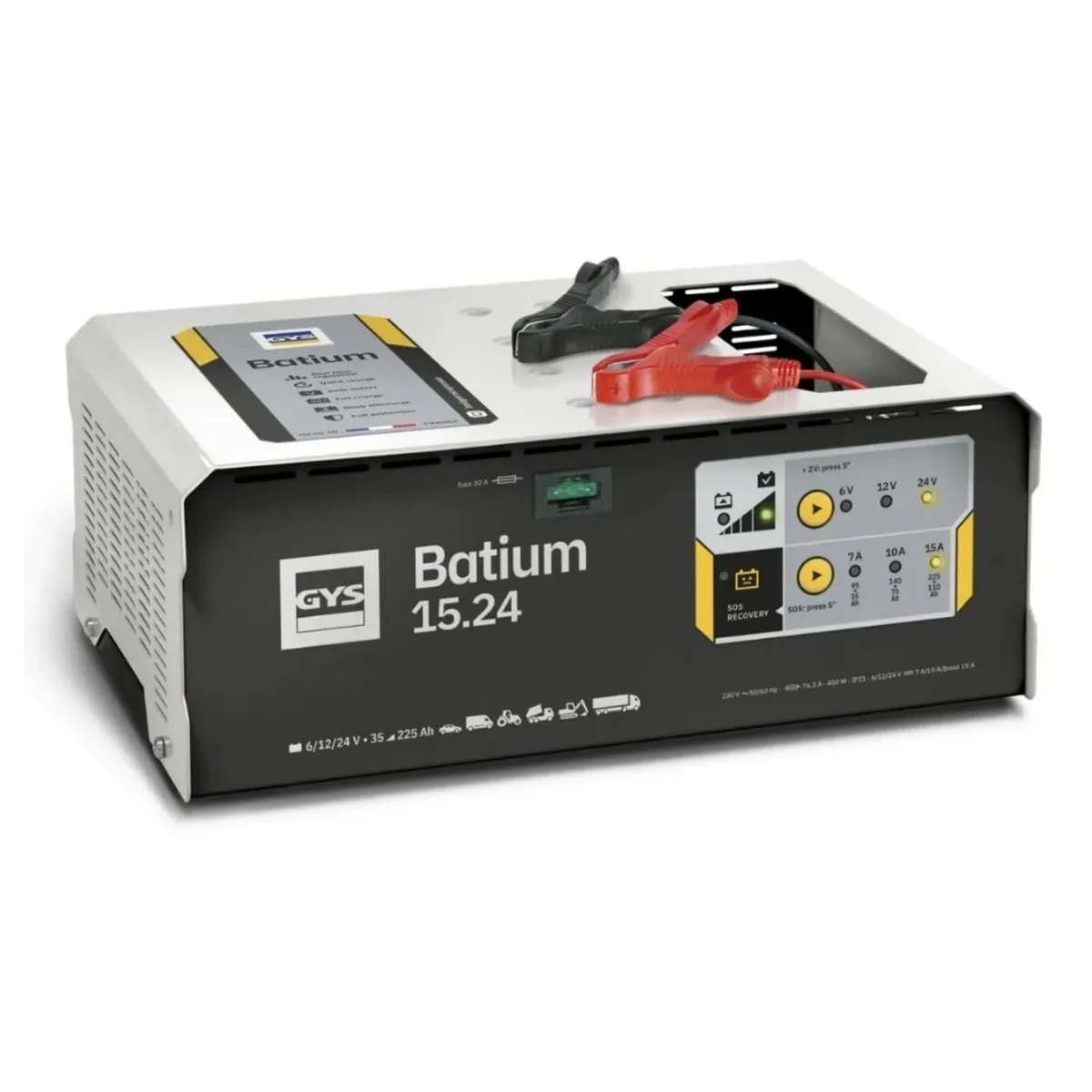 Gys Batium 6V/ 12V/24V Industrial Charger - Image 1