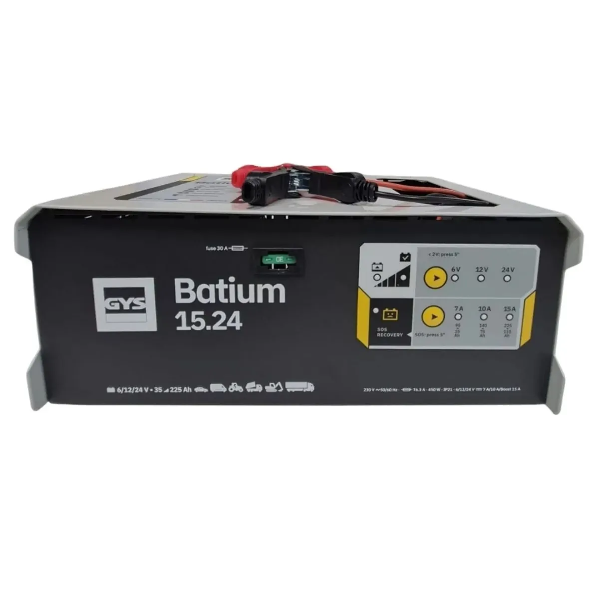 Gys Batium 6V/ 12V/24V Industrial Charger - Image 3