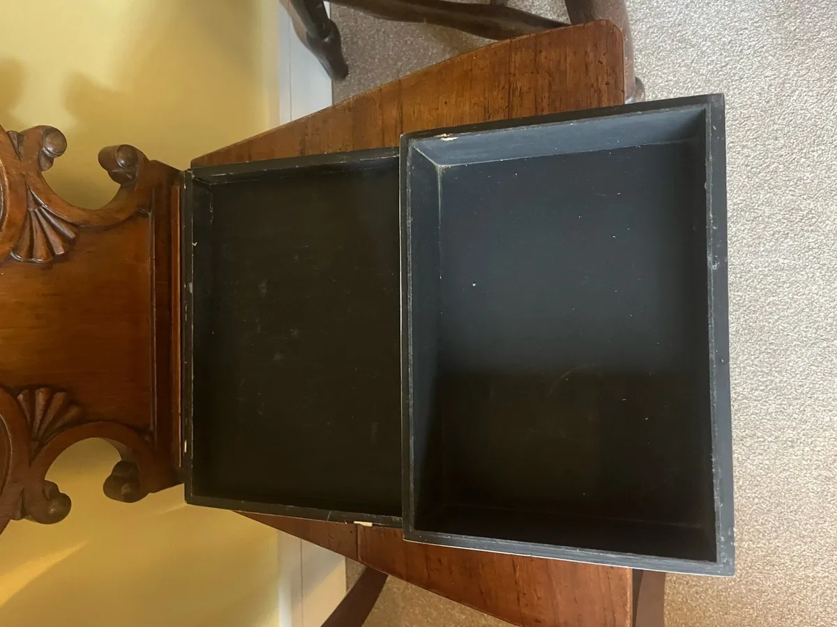 Vintage Inlaid Jewellery Box - Image 4