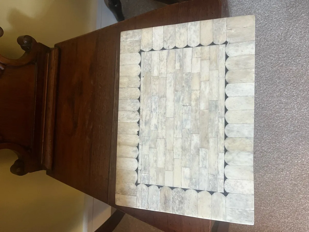 Vintage Inlaid Jewellery Box - Image 3