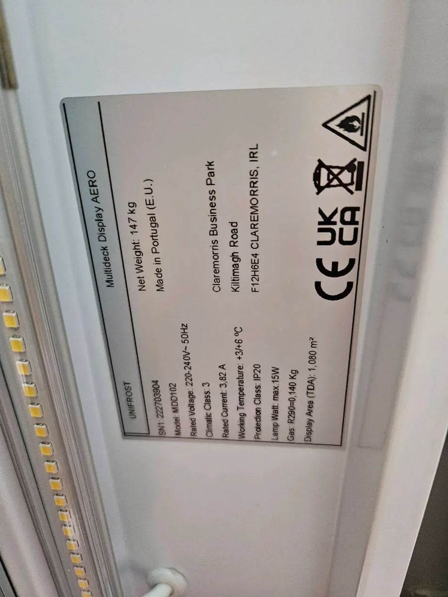 Unifrost MDD102 Multideck Display Fridge - Image 3