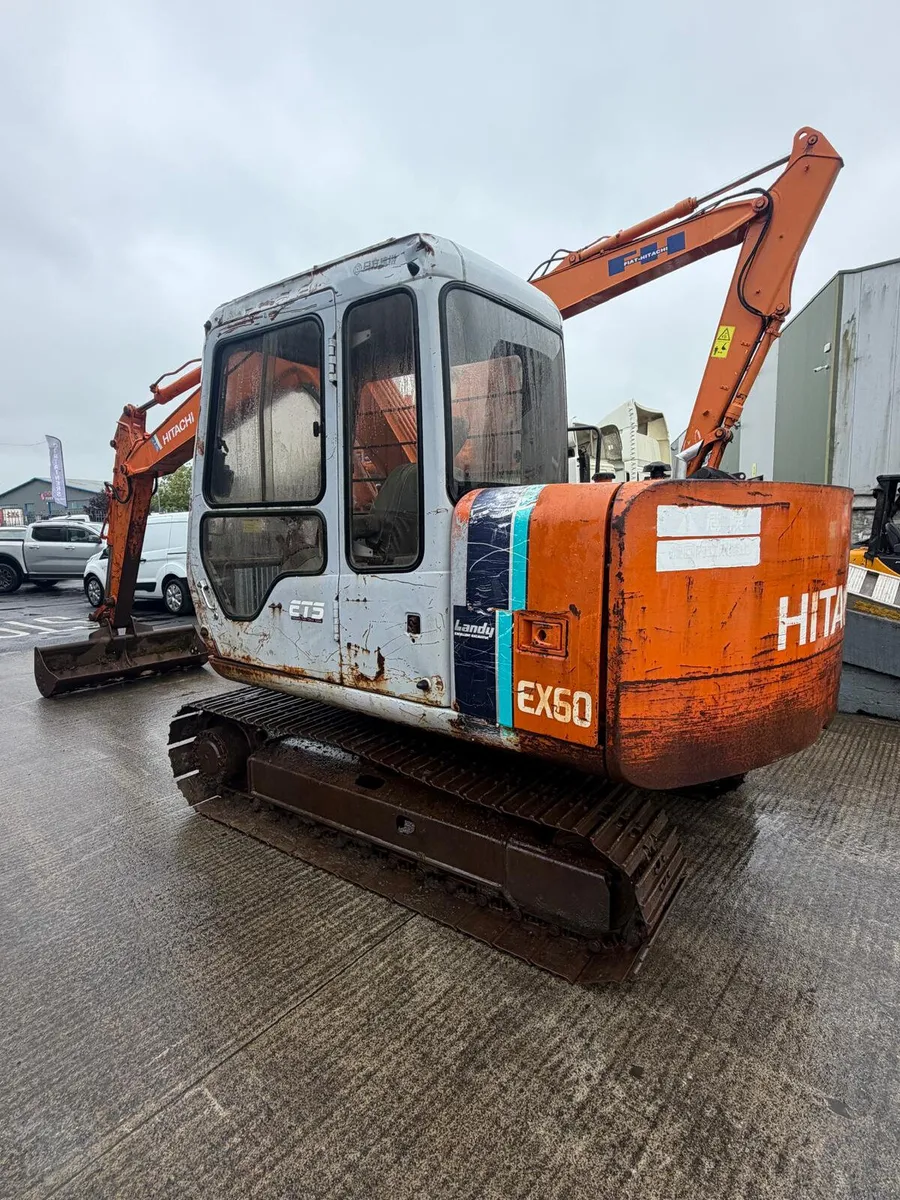 For Sale: Hitachi EX60/3 Excavator/Digger - Image 4