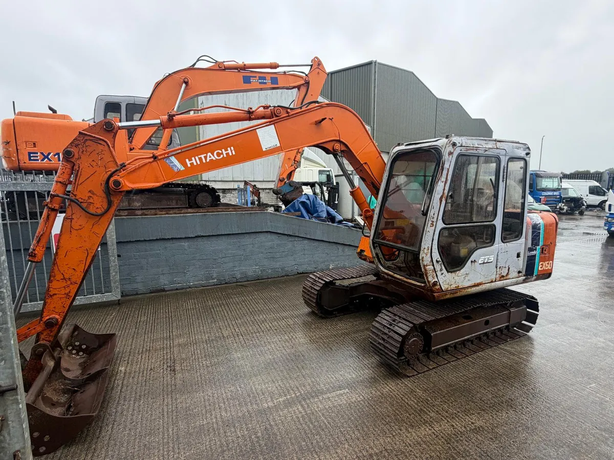 For Sale: Hitachi EX60/3 Excavator/Digger - Image 1