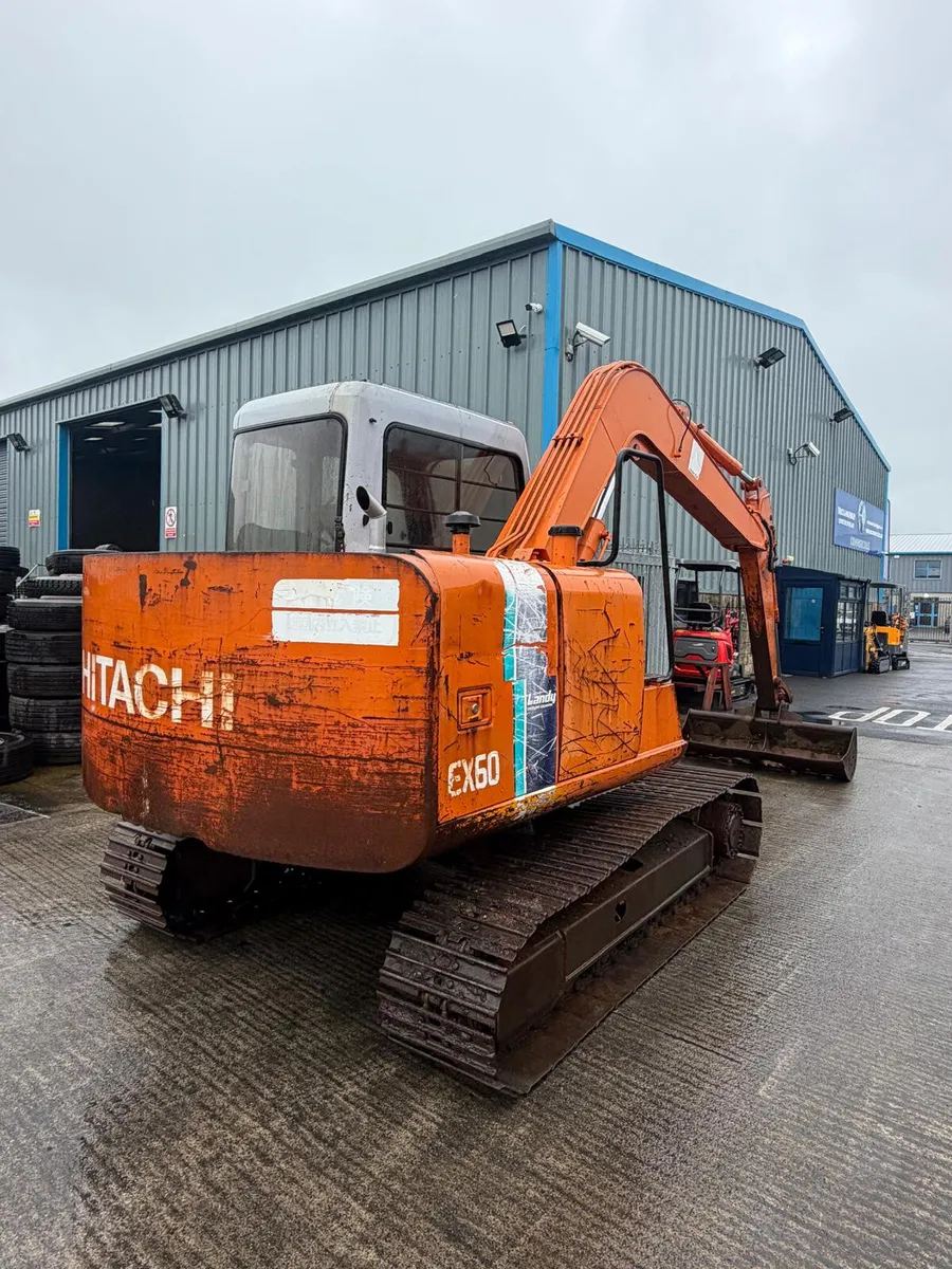 For Sale: Hitachi EX60/3 Excavator/Digger - Image 2