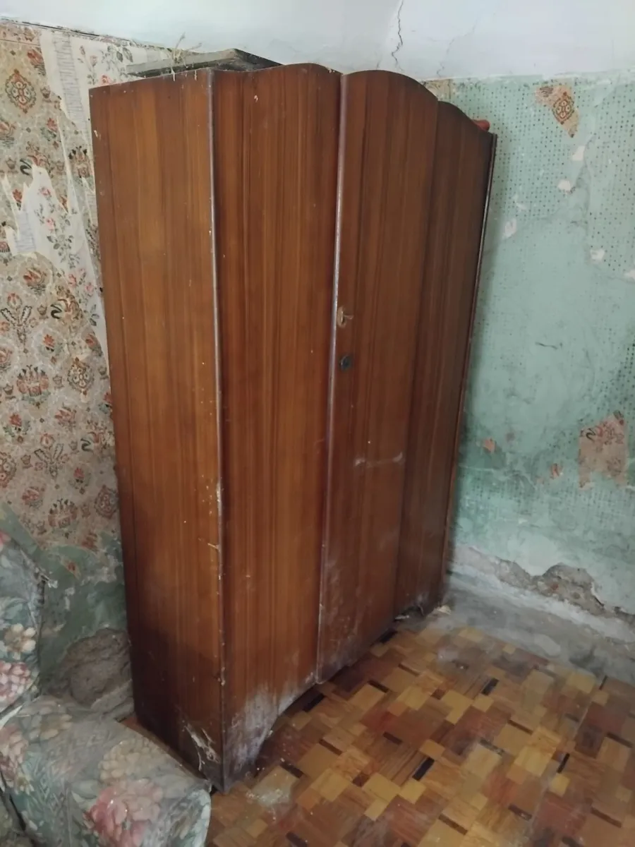 Vintage Wardrobe and Entrance Table - Image 2