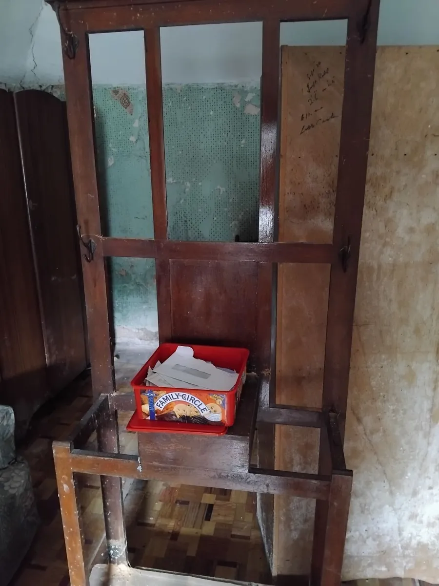 Vintage Wardrobe and Entrance Table - Image 1