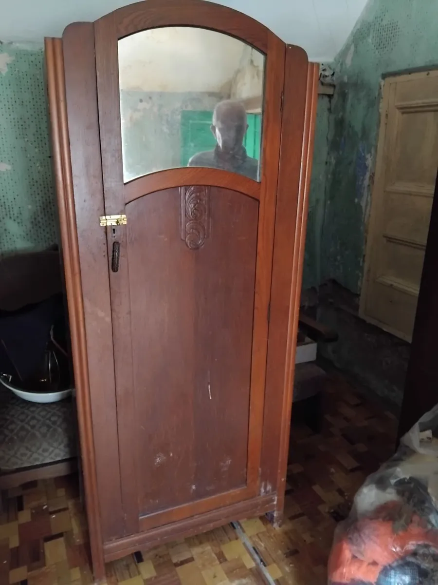 Vintage Wardrobe and Entrance Table - Image 3