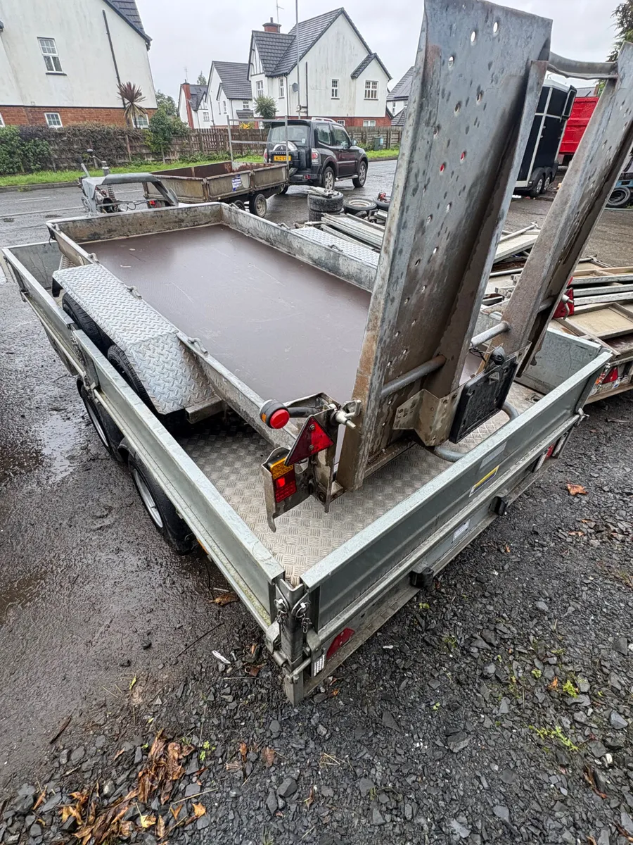 2023 Ifor Williams 12ft dropside trailer - Image 2
