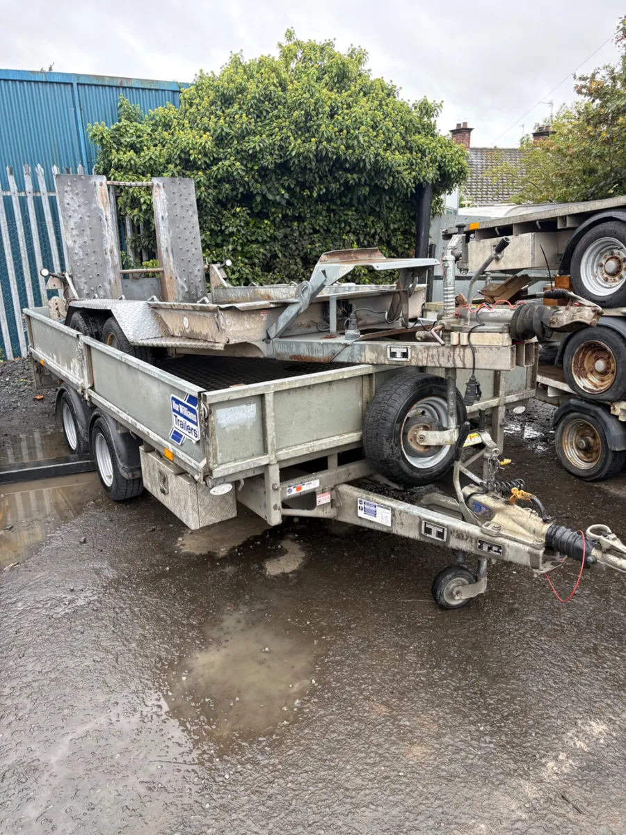 2023 Ifor Williams 12ft dropside trailer - Image 1